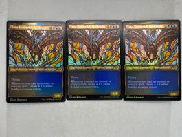 3x Tura Kennerüd, Skyknight Foil MTG Karten aus 2022