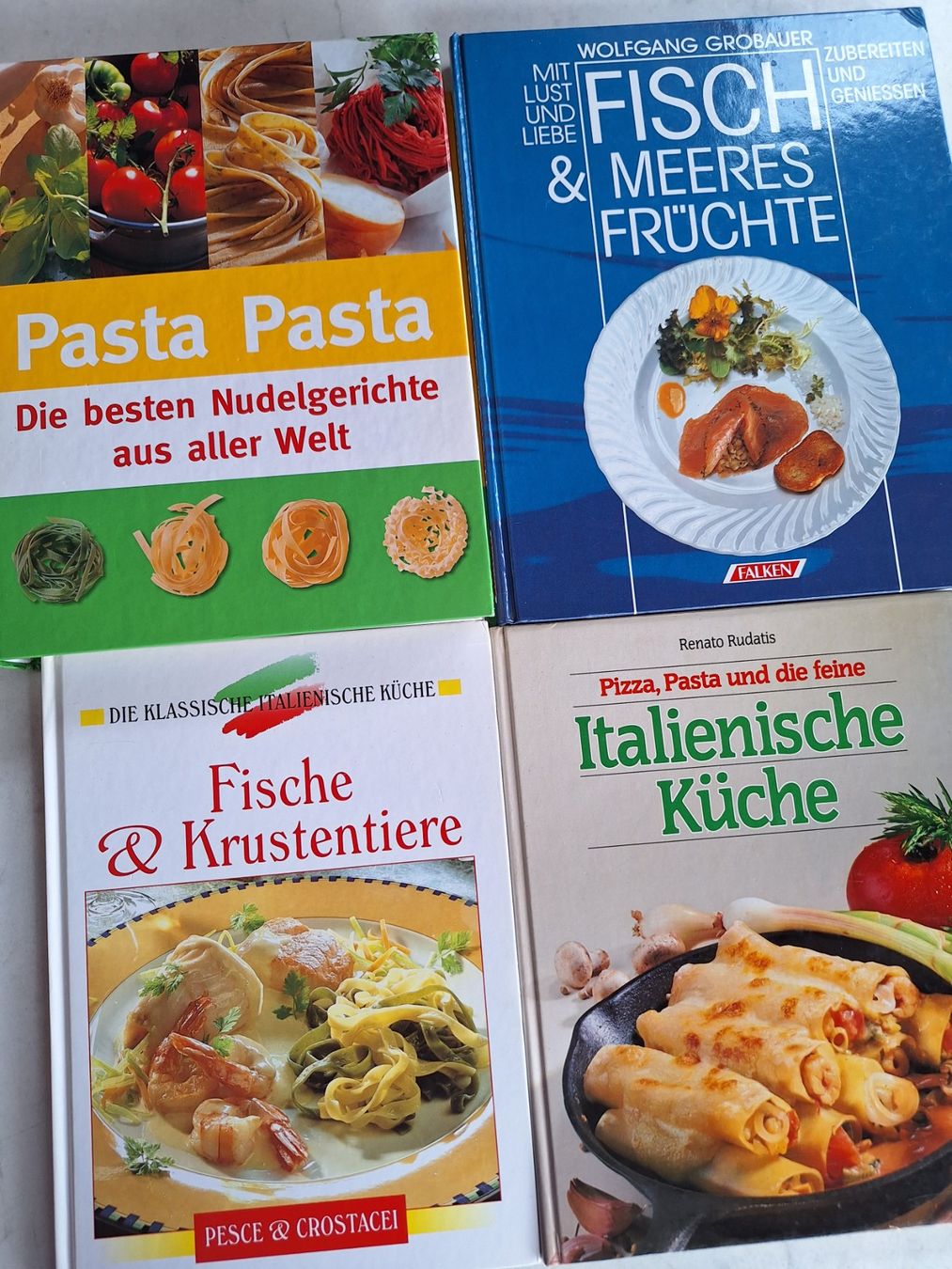 Bücher: 4 STK MEDITERANE KOCHBÜCHER – Gebraucht aus Huttwil von Kunterbuntli