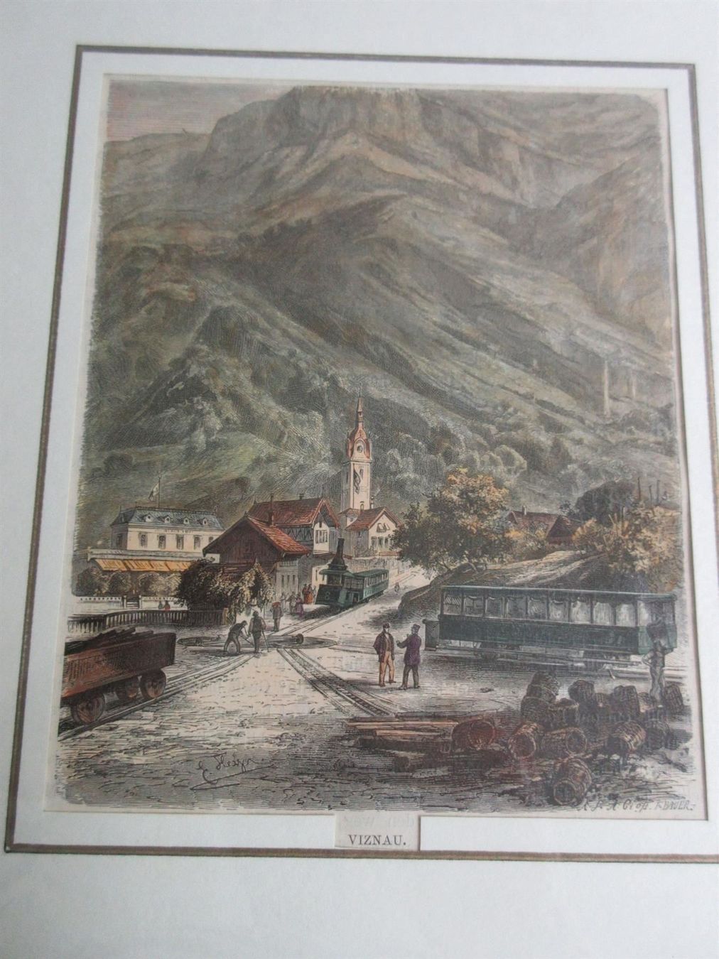 Stiche: Viznau Holzstich 1880 – Gebraucht aus Binningen von tempipassati 1