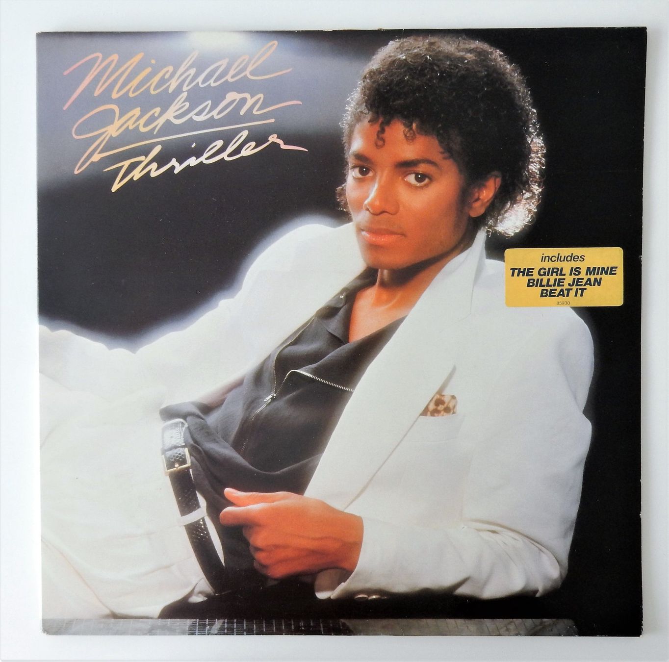 Schallplatten: LP Vinyl - Michael Jackson - Thriller - von 1982 – Gebraucht aus Alpnach Dorf von  1