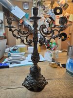 Kerzenständer 3-armig Metall Jugendstil 42 cm (T1)