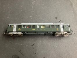 Lima RBe 4/4 mit Licht/Passagieren Lichtwechsel rot/weiss