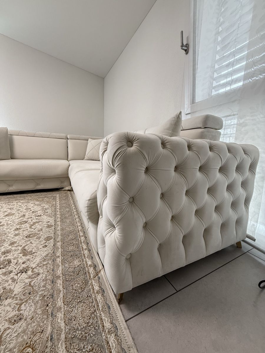 Divani: Elegantes Chesterfield Ecksofa – Nuovo (secondo la descrizione) da Lengnau BE venduto da aya_2tvj 6