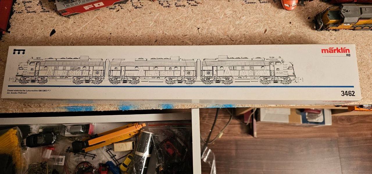 Märklin Modellini di ferrovie: Märklin Alaska – Nuovo e nell'imballaggio originale da Siblingen venduto da Alpina8 1