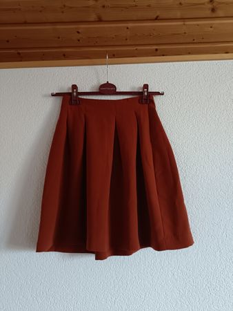 Jupe Mint&Berry, couleur rouille - Taille 34