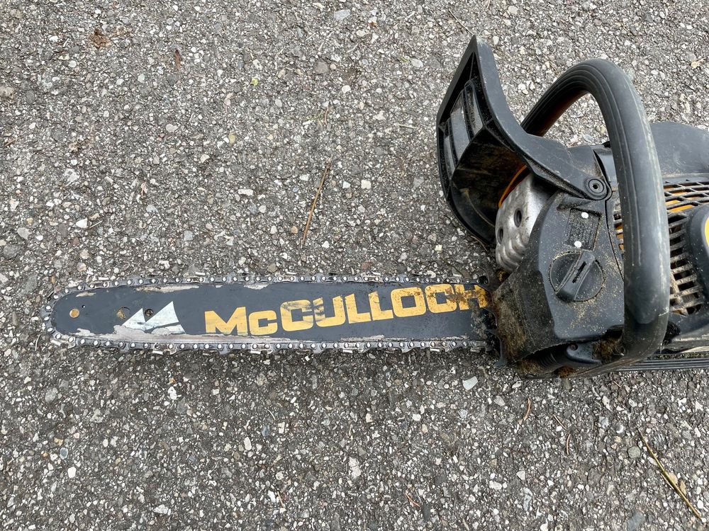 SECURA Sägeketten-Set Für McCulloch CS390 – 2 Ketten + Schwert, 40 Cm, 3/8LP, 56 Treibglieder