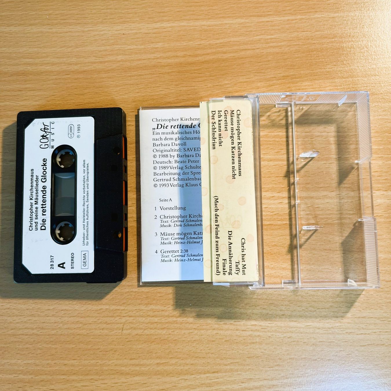 Musicassette: Christopher Kirchenmaus – Die rettende Glocke – Usato da Amlikon-Bissegg venduto da riestig 1