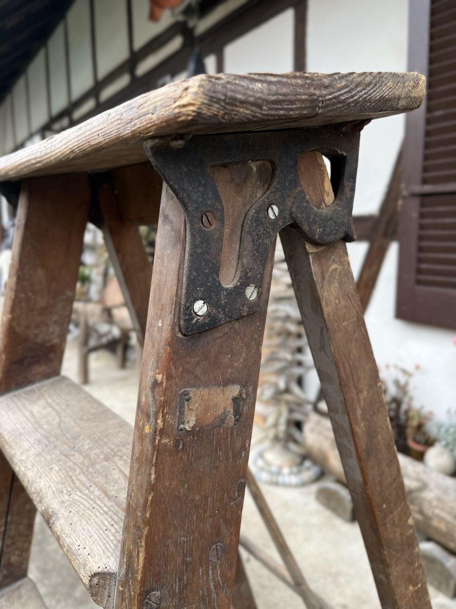 Scale: Antike Holzleiter – Usato da Heimenhausen venduto da Bufnof 2