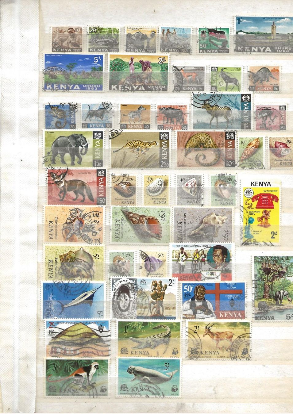 Alle Briefmarken: Kenya 1963 ... – Gebraucht aus Sion von PierreP01