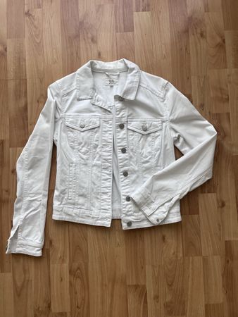 Q/S Jacke Denim weiss Grösse S 