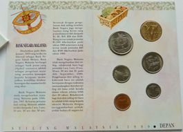 Münzen Malaysia im Set 1990