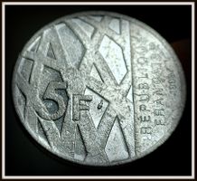FRANKREICH 5 FRANCS 1992