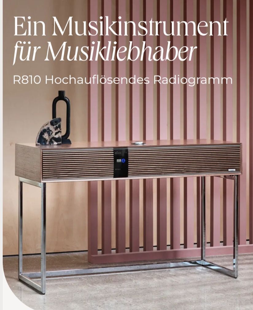 Ruark Lettore multimediale & Streamer: Ruark R810 - Das Audiosystem als Kunstwerk – Nuovo e nell'imballaggio originale da Märwil venduto da Patric.O. 2