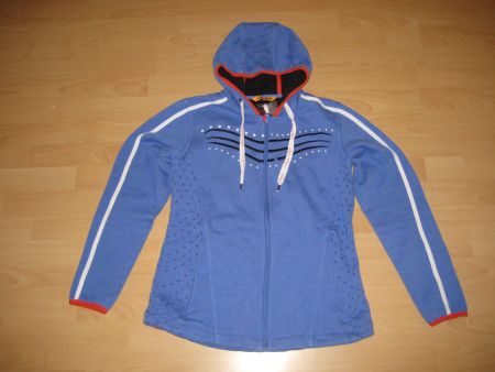 Warmer Kaputzenpulli mit Reissverschluss Gr. L