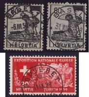 Nr 223 + 246 oblitération centrale