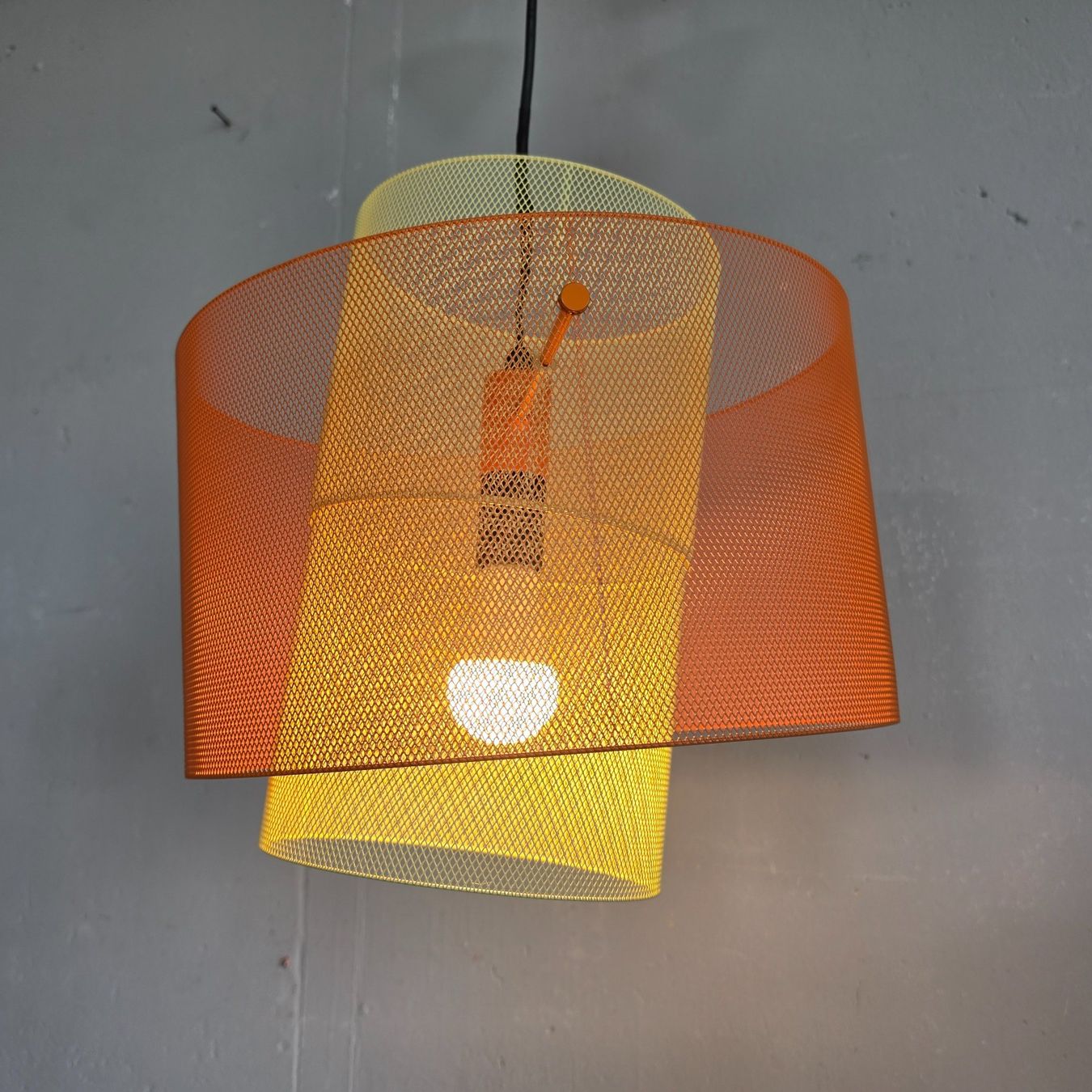 Lampadari & plafoniere: Drahtgitter Designerlampe Hängelampe Deckenleuchte – Usato da Nottwil venduto da Wondewa-Shop 7