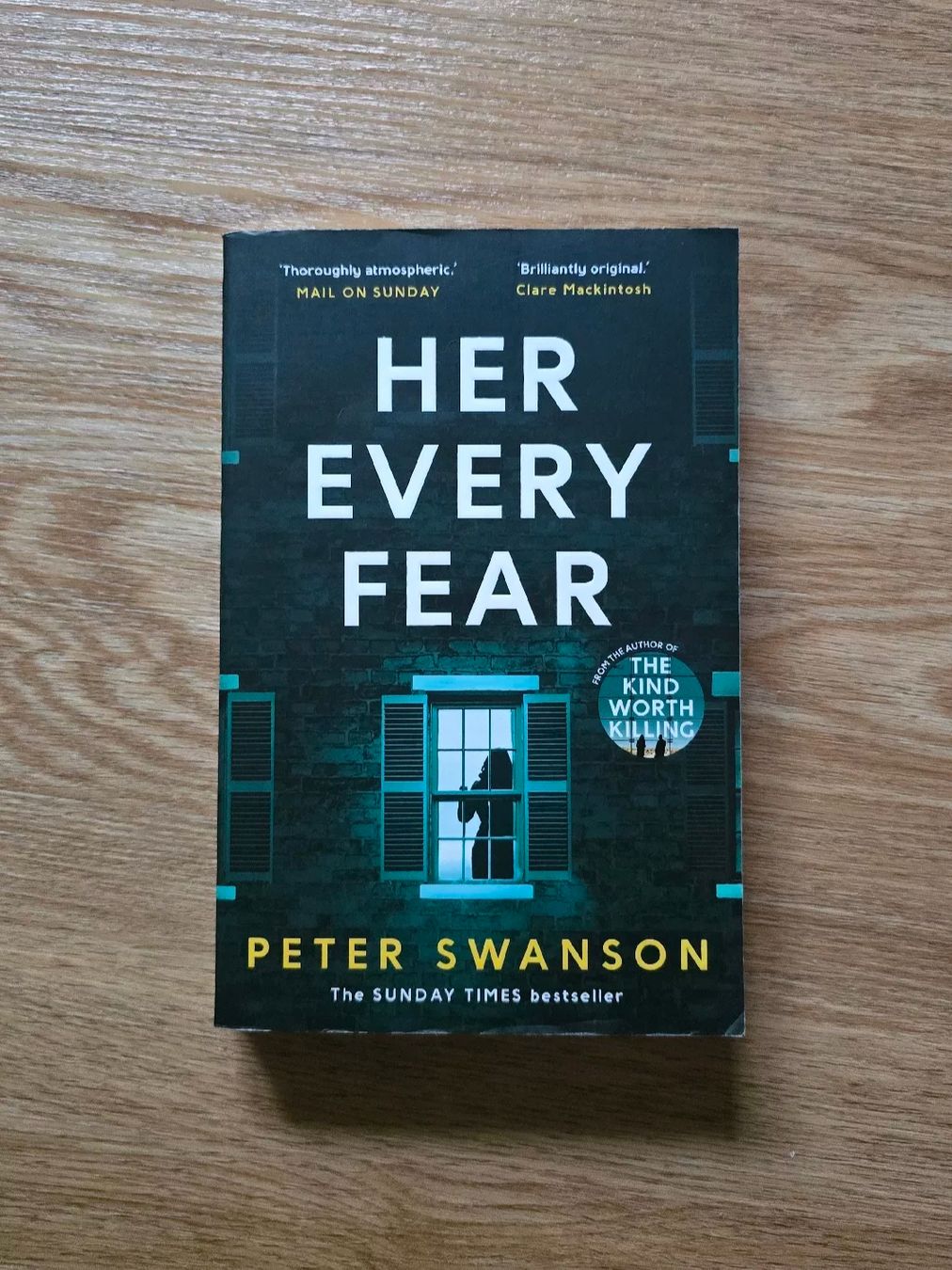 Libri: Her every fear - Peter Swanson – Usato da Alpthal venduto da MJA88