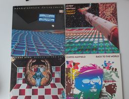 4 Vinyl LPs Funk Soul / Herbie Hancock /Duke /Curtis Mayfiel