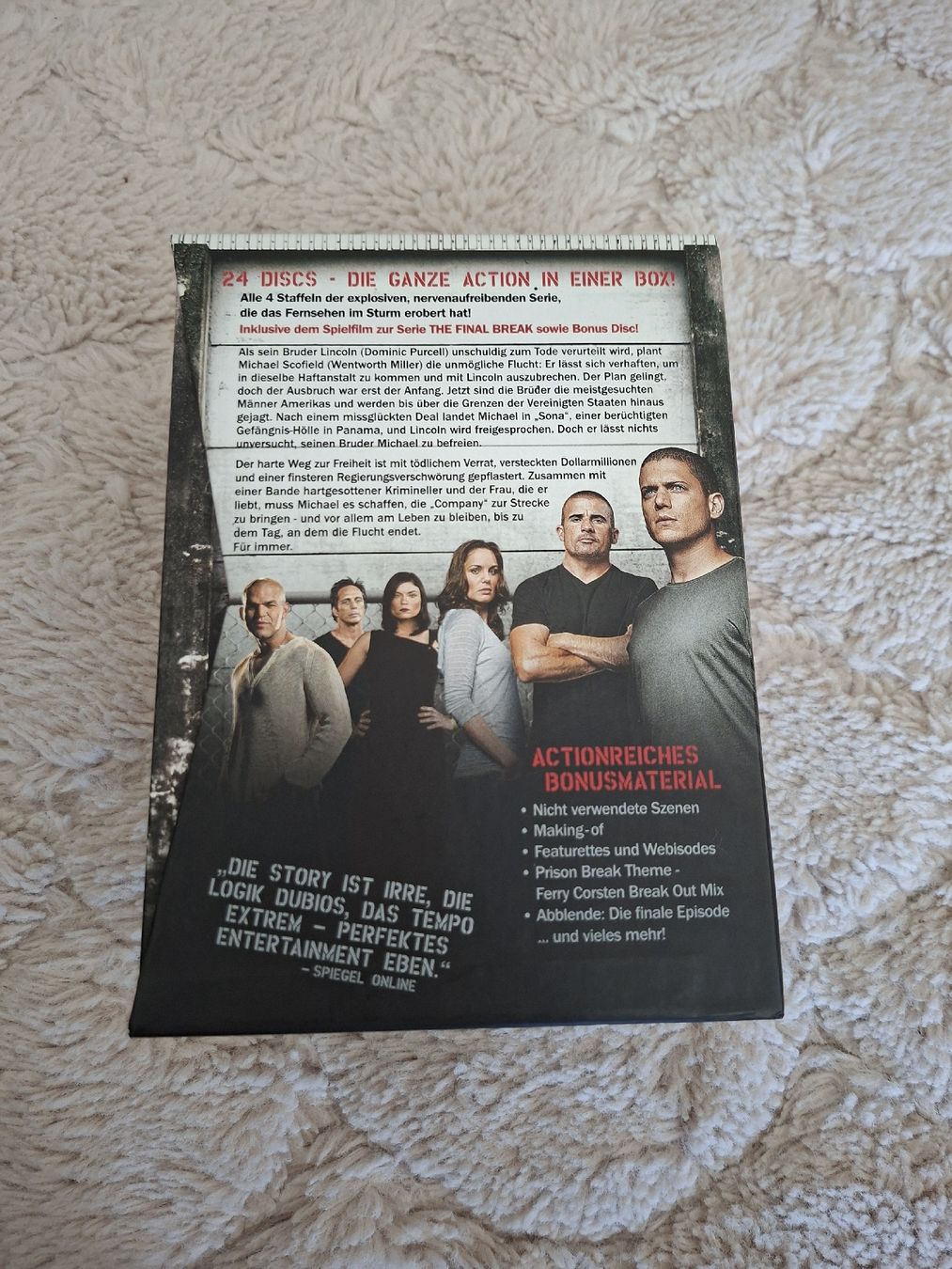 Tutti i DVDs: Prison Break - Die komplette Serie – Nuovo (secondo la descrizione) da Winterthur venduto da Ausmisten2026 1