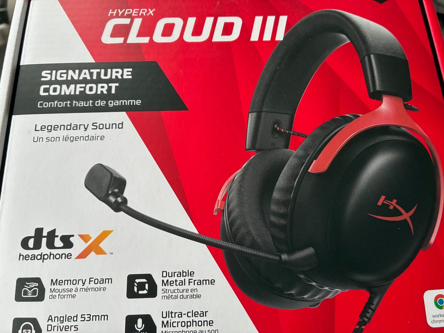Hyperx Cuffie: HyperX Cloud III Gamer-Headset NEU, original versiegelt – Nuovo e nell'imballaggio originale da Sissach venduto da tu44