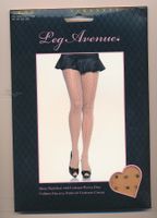 ⭐Leg Avenue Sheer Pantyhose with Contrast Dots - Neu, OVP! ⭐