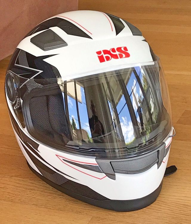 motorradhelm zu klein