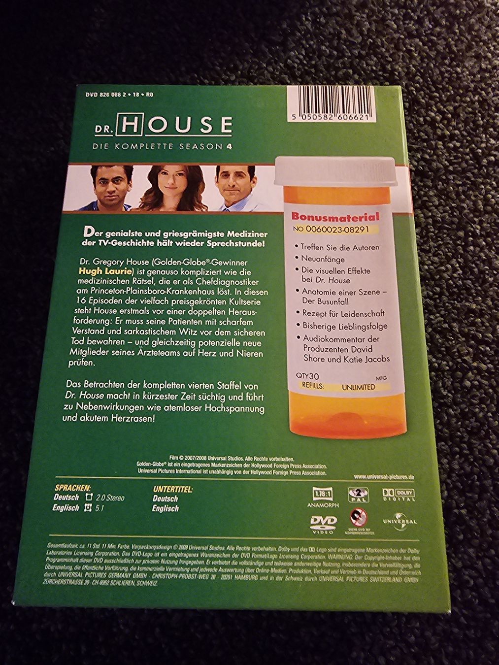 Tutti i DVDs: Dr. House Staffel 4 – Usato da Ruswil venduto da jan_bxl5 1
