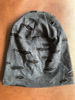 Beanie Mütze im Destroyed Vintage