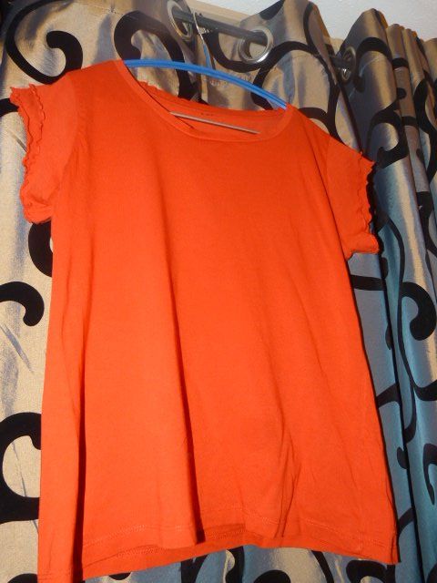 T-shirt: Shirt von Multiblu, Gr. 42, rot – Usato da Nunningen venduto da Fashion-Ave51 1