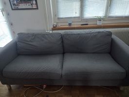 IKEA PÄRUPP 3-Sitzer Sofa grau guter Zustand