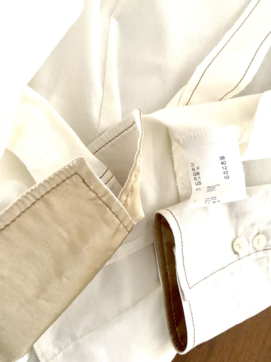 Camicette: Eugen Klein Bluse Offwhite Gr.38 – Usato da Jona venduto da Flamingoo 5