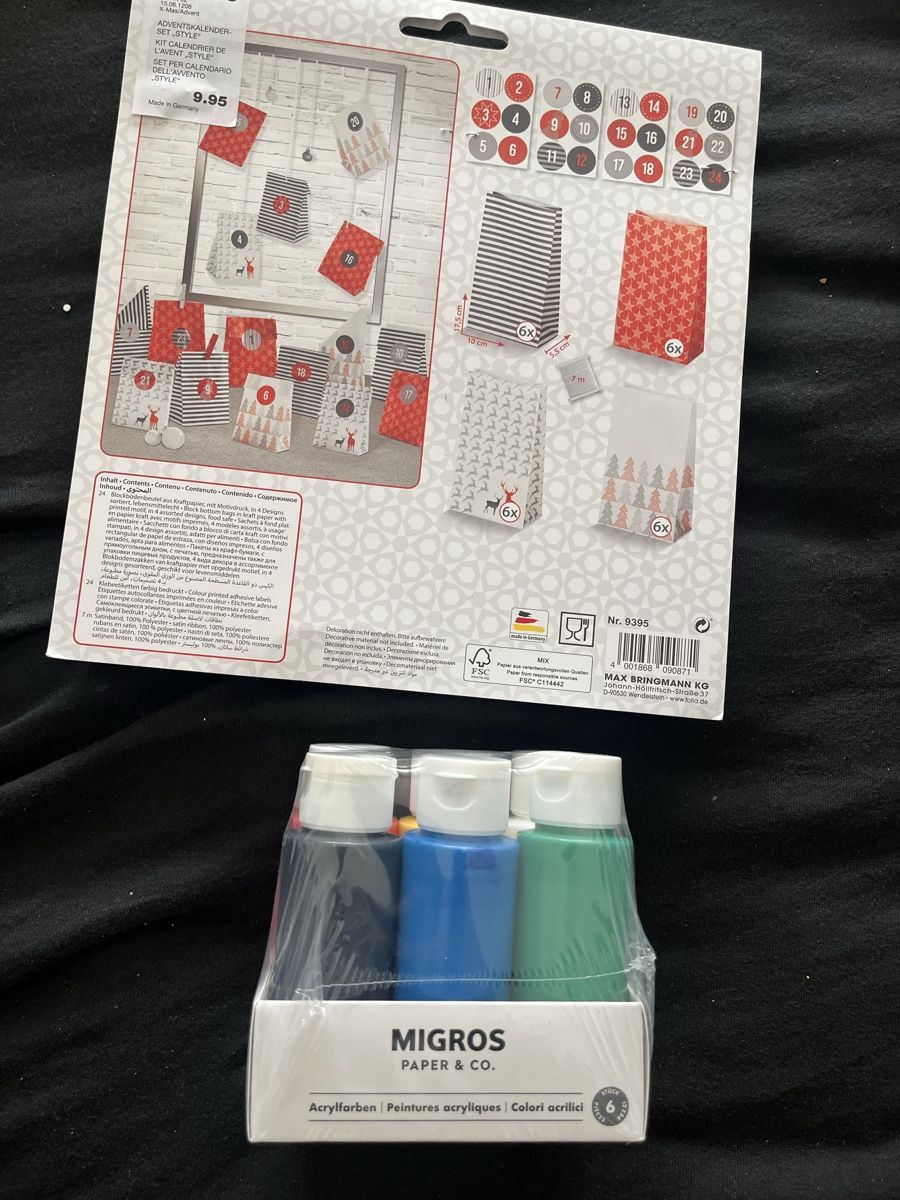 Kit bricolage: Bastelset.Farben, Edding Neuware gemischte Artikel – Nuovo e nell'imballaggio originale da Olten venduto da sae_82z2 9