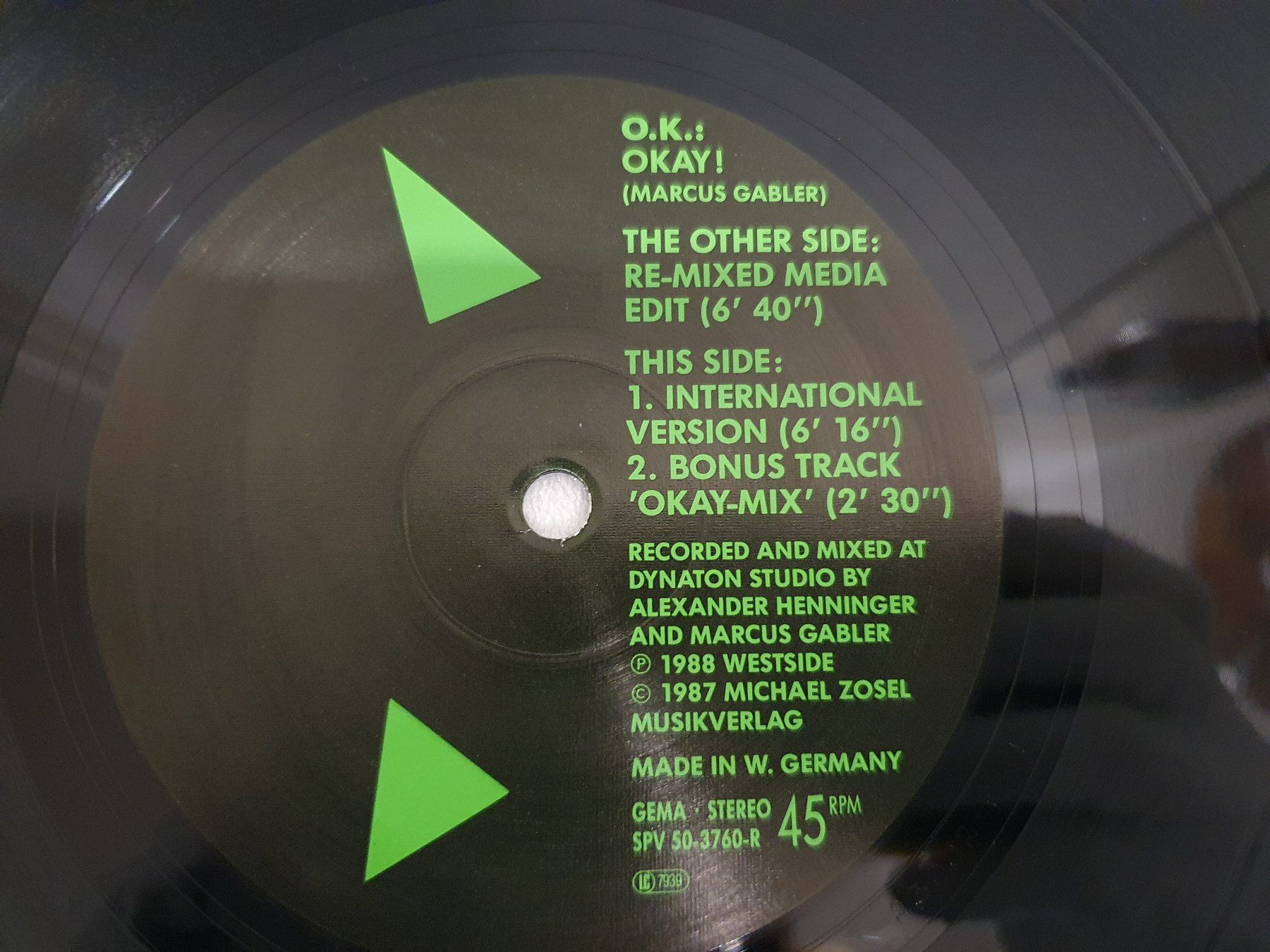 Schallplatten: O.K. – Okay! (Remix) – Gebraucht aus Uster von Vinyl-Leidenschaft 4