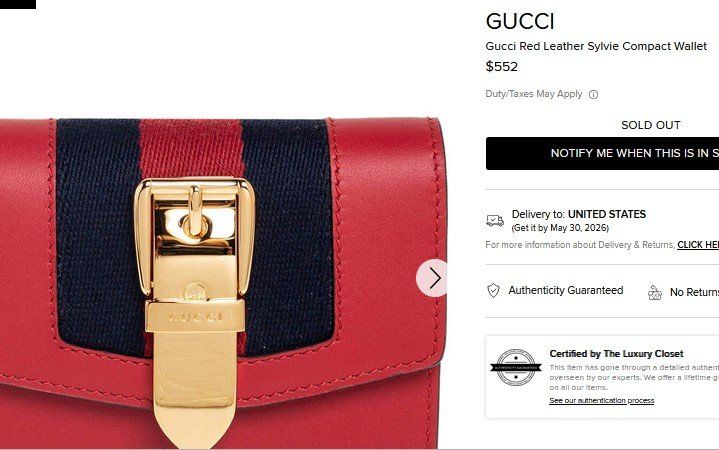Gucci Portamonete: Portefeuille Gucci – Usato da Collonges venduto da Auganien 1