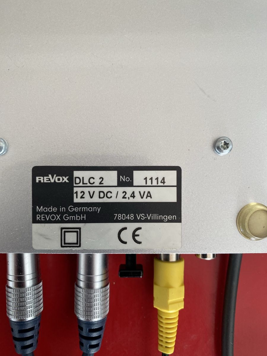 Revox Apparecchi a nastro: Revox DLC 2 mit diversen Kabel – Usato da Luzern venduto da Harikan 3