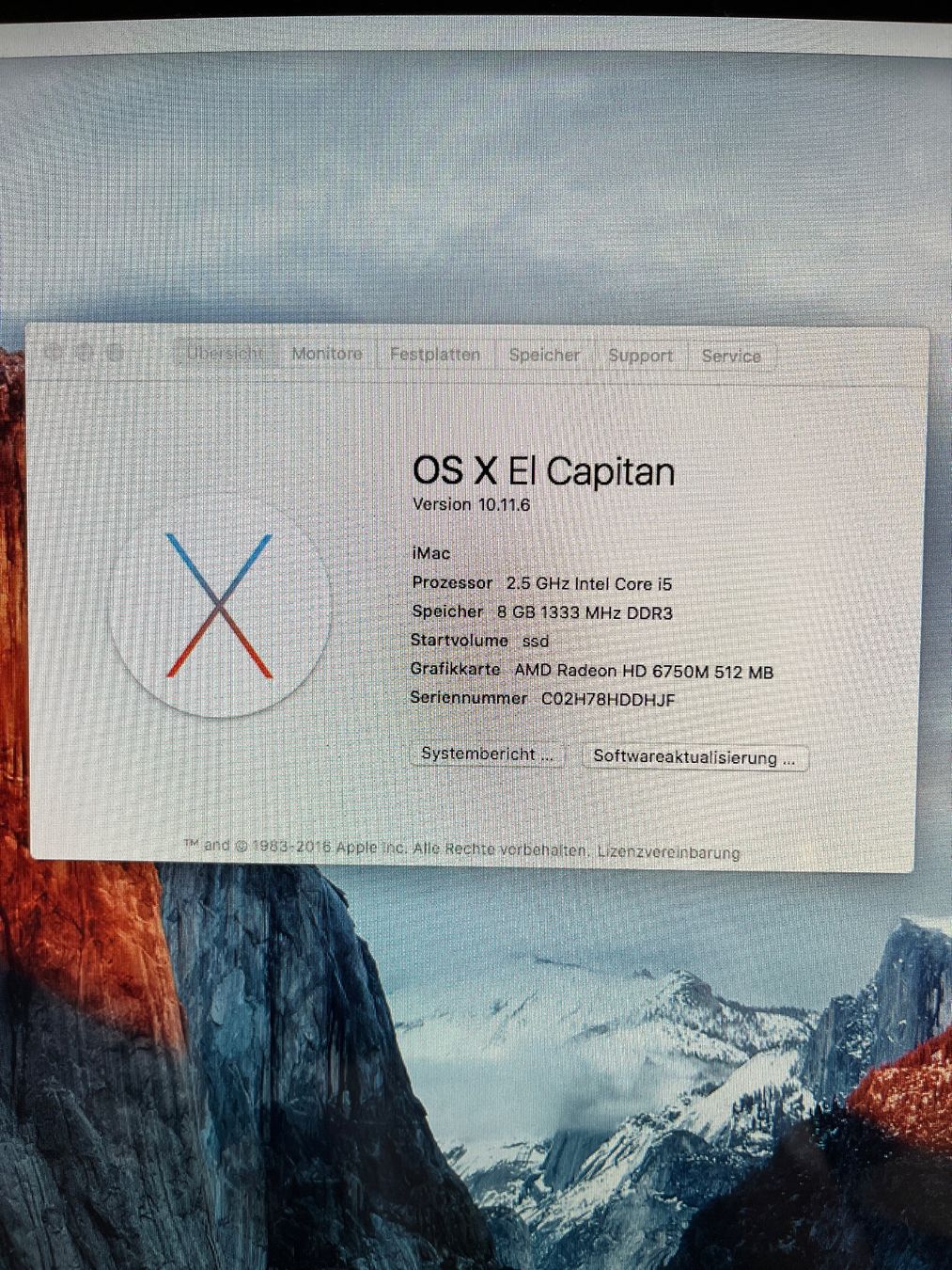 Apple PC: iMac 21.5", Mid 2011, 2.5 GHz Intel Core i5 – Usato da Basel venduto da romaleu 2