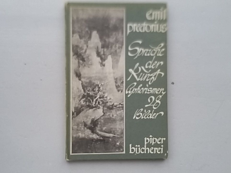 Libri: Emil Preetorius: Sprache der Kunst 1955 – Usato da Zollikerberg venduto da Dogon