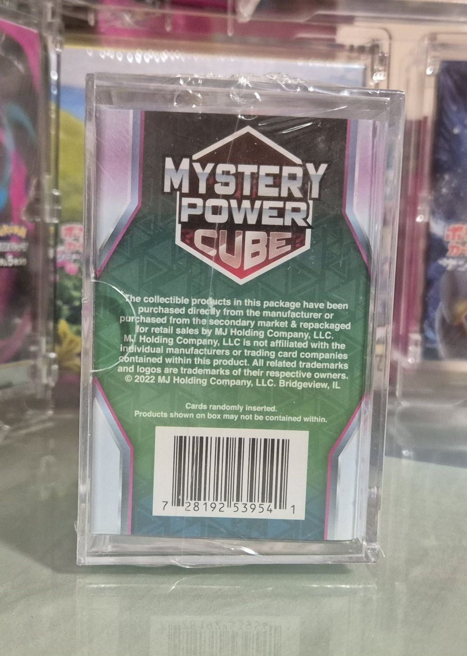 Pokémon Mystery Power Cube Box MJ Holding Englisch 2022 (Neu (gemäss ...