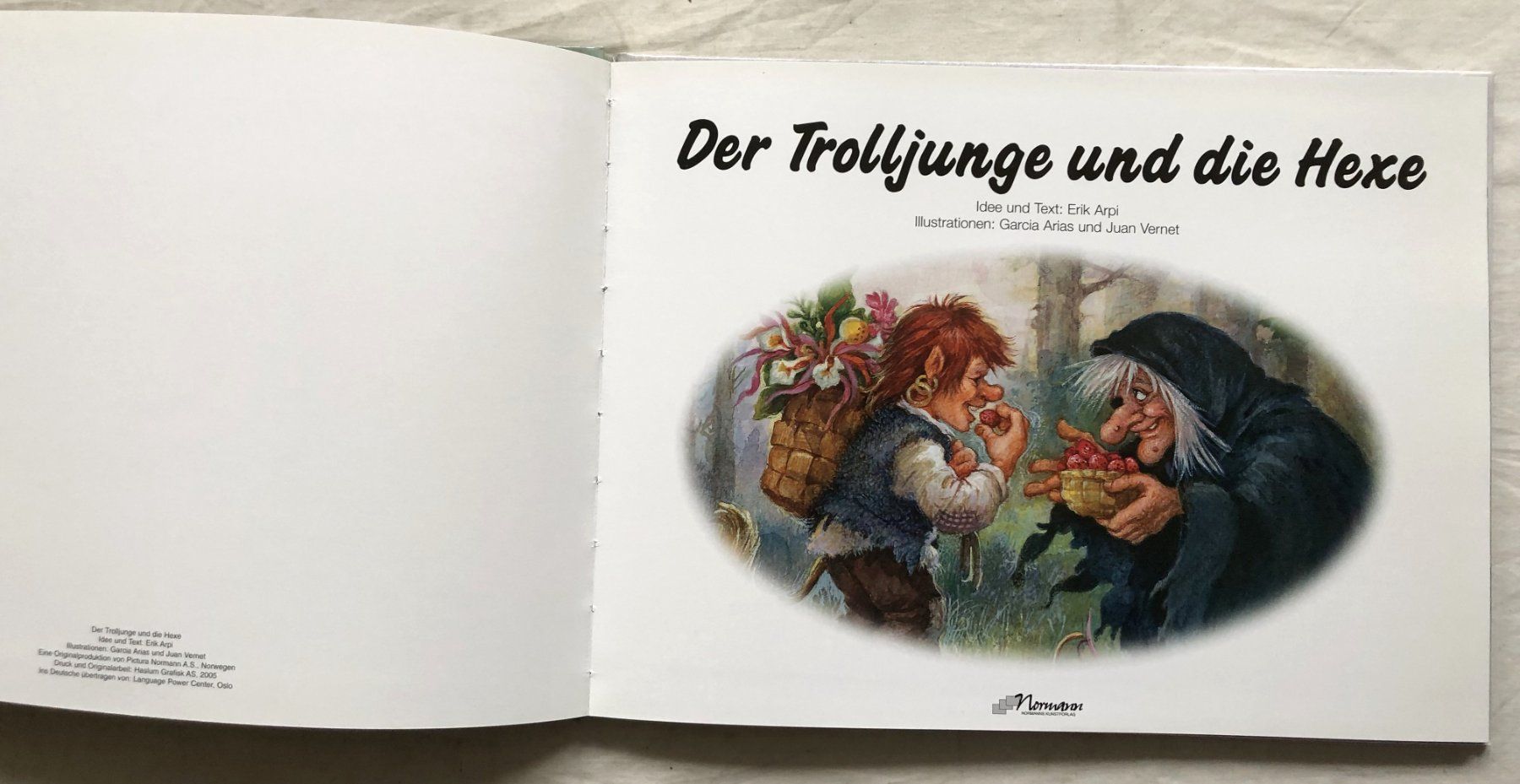 Libri: Der Trolljunge und die Hexe inkl. DVD – Usato da Schaffhausen venduto da durruti 1