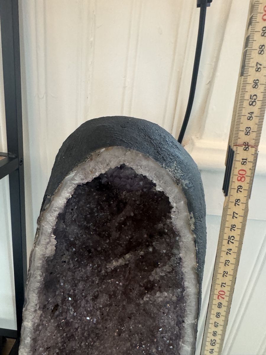 Minerali & Pietre curative: Amethyst Geode Brasilien 29.20kg, 80cm hoch – Usato da Niederteufen venduto da JoeChino80 1