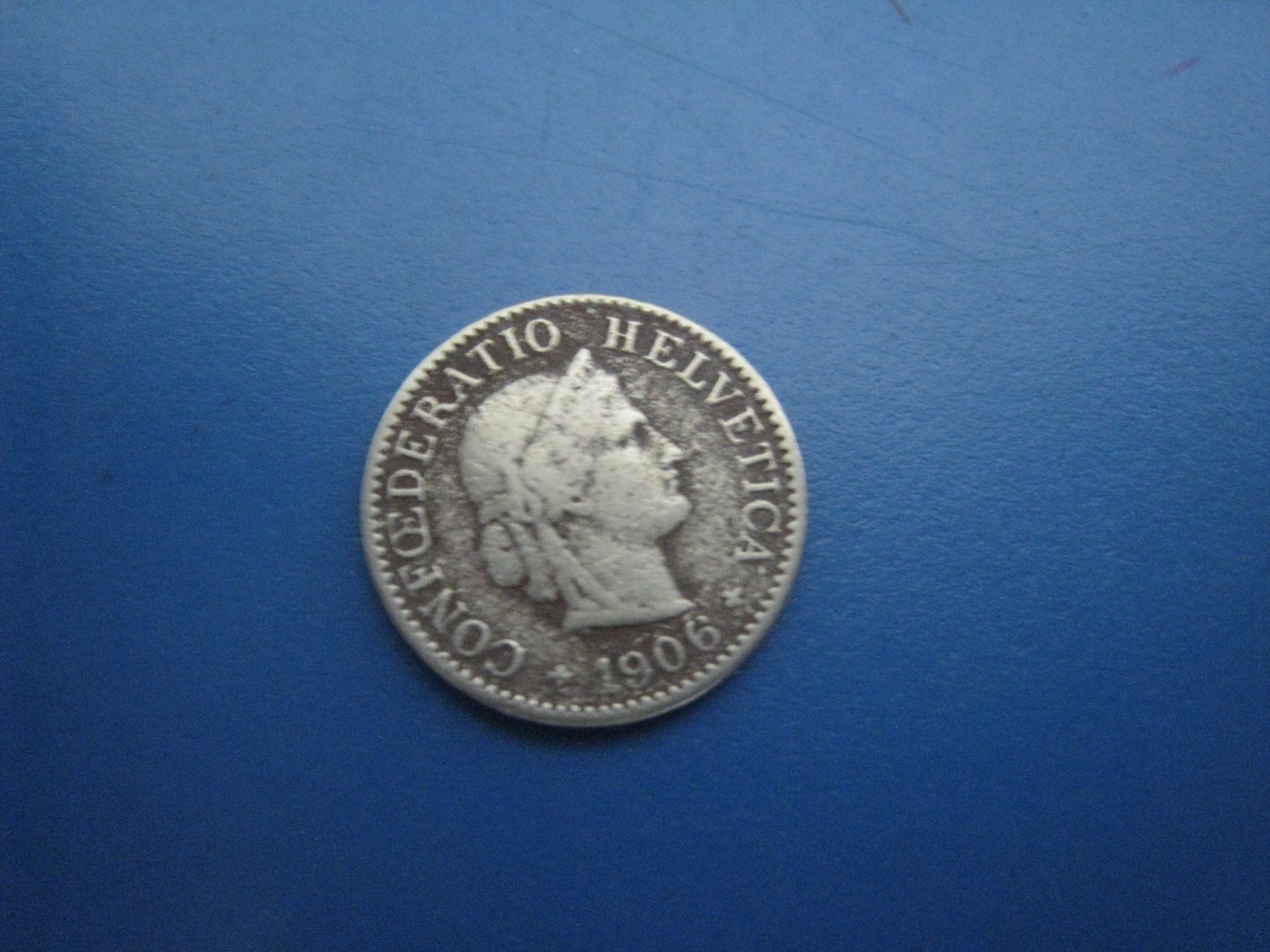 Tutti le monete: 5 Rappen 1906   (101) – Usato da Aarwangen venduto da Pinsel7890