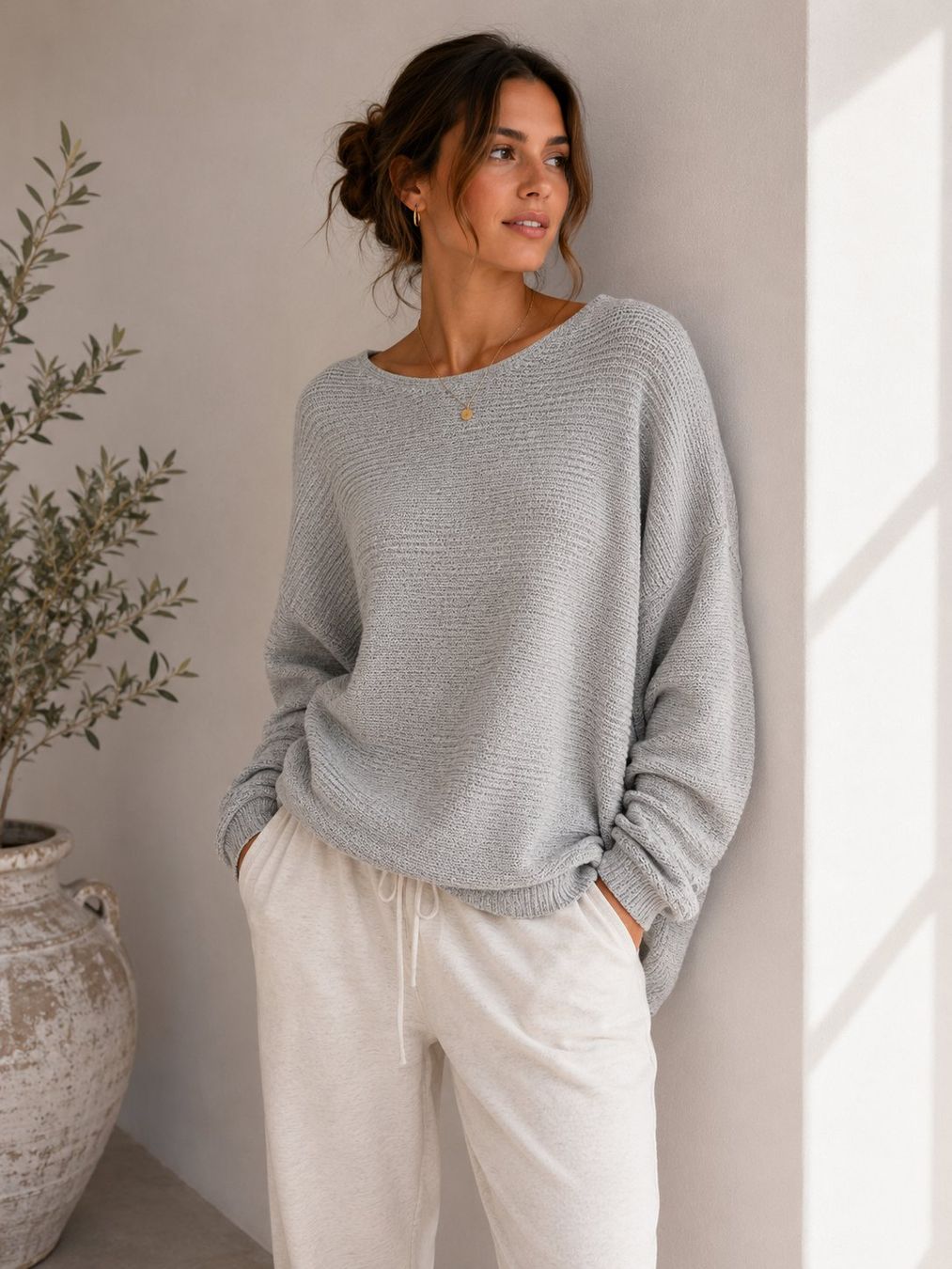 H&M Pulls & Sweat-shirts: H&M Strickpullover, Grösse S, beige, super Zustand! – D'occasion à Ostermundigen par Vangiolillo