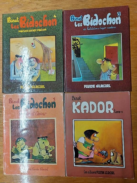 Fumetti: 9 BD's des éditions FLUIDE GLACIAL  – Usato da Martigny venduto da paquito60 2
