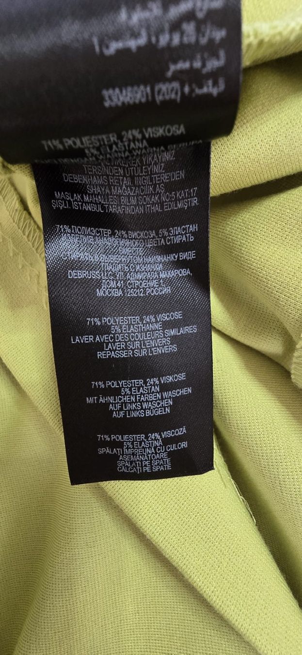 Vestiti: Schönes, hellgrünes Kleid mit Reissverschlüssen, Grösse 38. – Usato da Möhlin venduto da bea_gb97 4