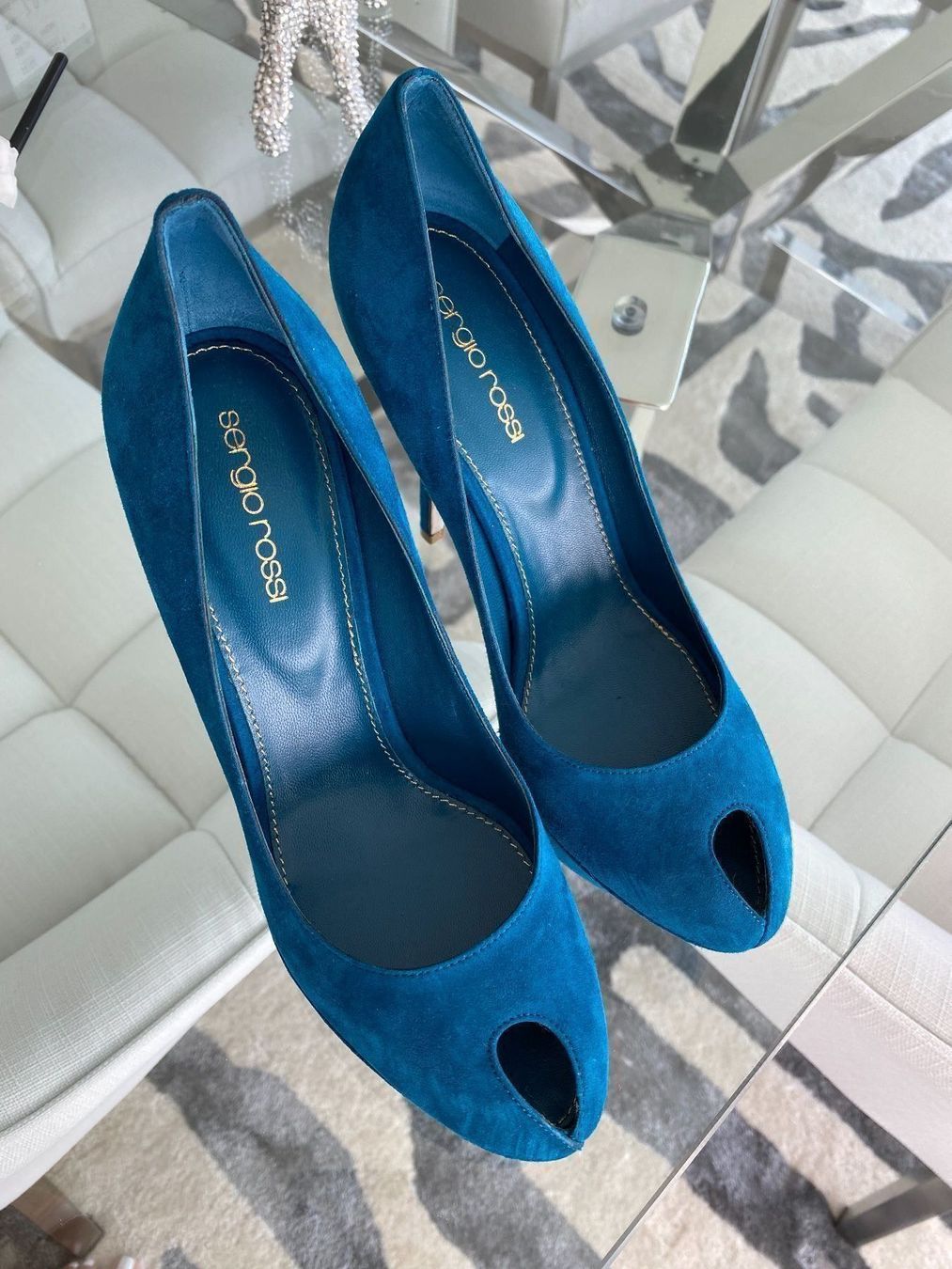 Sergio Rossi Scarpe da donna: SERGIO ROSSI HIGH HEELS OPEN TOE – Nuovo (secondo la descrizione) da RICHTERSWIL venduto da mftjt63 8
