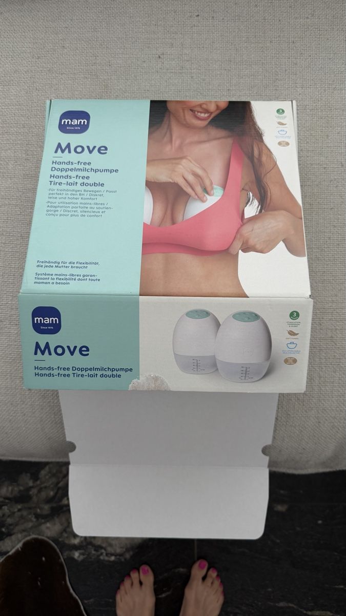 Mam Accessori per l’allattamento: MAM Move Hands-free double breast pump NP299 – Usato da Rothrist venduto da anitunia2010