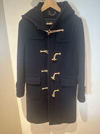 Duffle Coat Harnold Wolle dunkelblau Grösse unbekannt