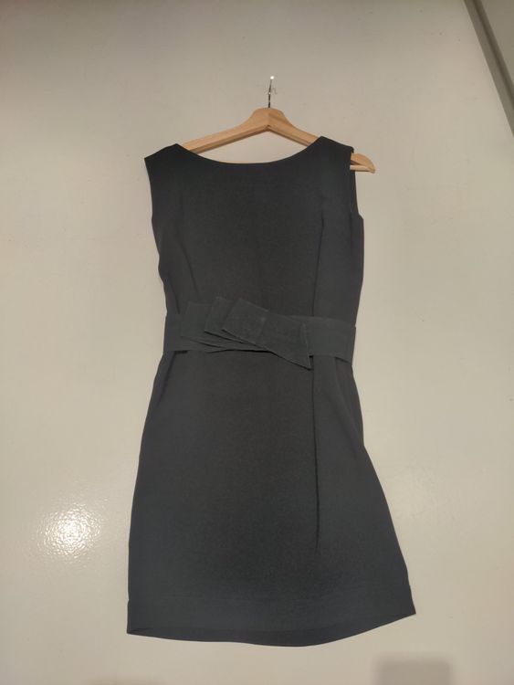 Robe Noire Tara Jarmon Taille S 36 - Occasion En Très Bon état, Broderie Détails