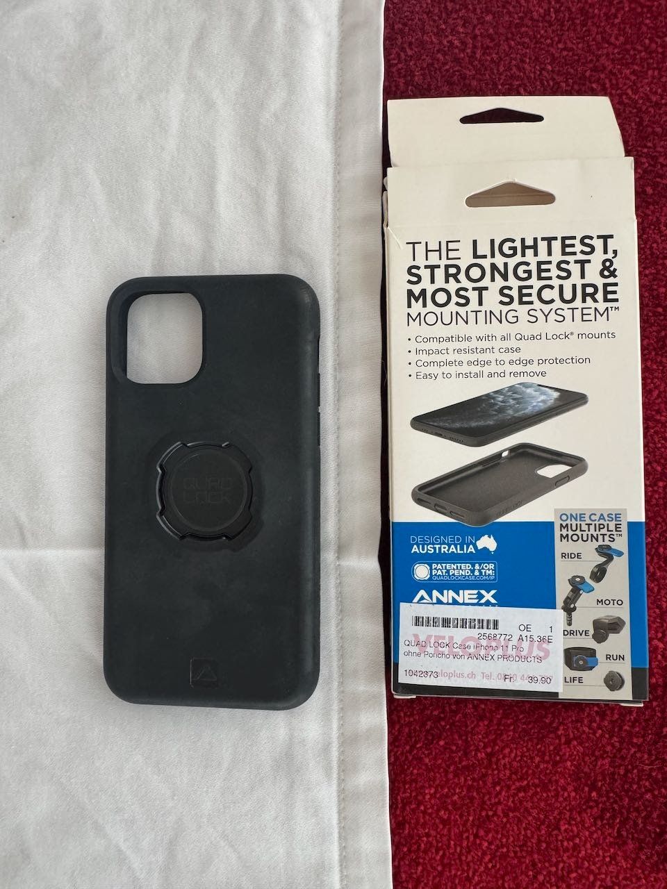 Apple Coques & Protection écran: Quad Lock iPhone 11 Pro Case schwarz – D'occasion à Glattpark(Opfikon) par Eule02 1