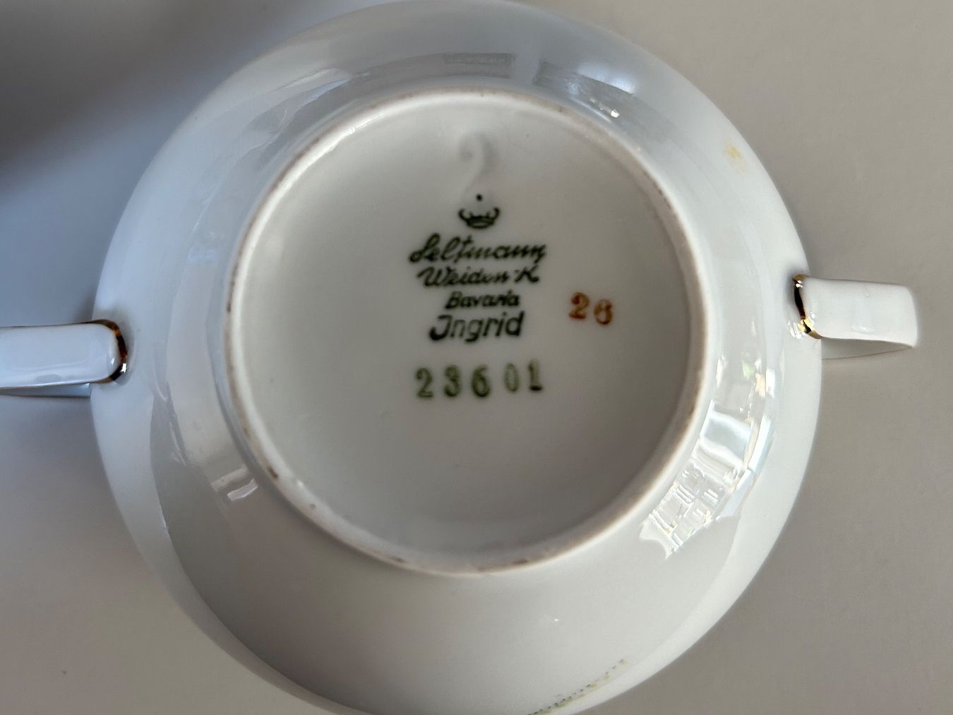 Seltmann Set di piatti: Seltmann Weiden Bavaria Teeset – Usato da Hirzel venduto da ange4586 1
